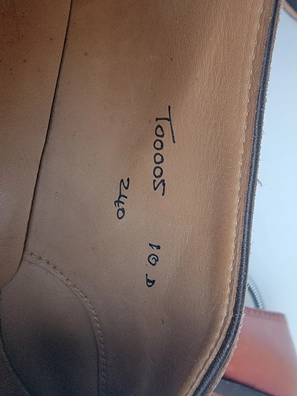 Brooks Brothers Tan Brown Leather Slip-On Wingtip Oxfords